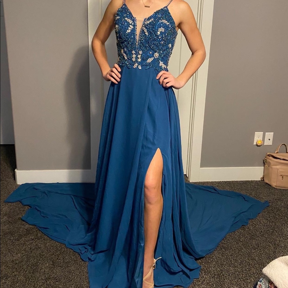 Custom pageant dress